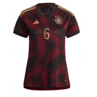Germany Joshua Kimmich #6 Replica Away Shirt Ladies World Cup 2022 Short Sleeve